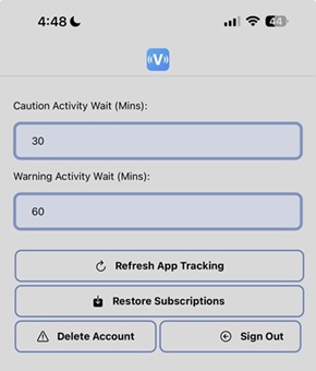 Update Thresholds